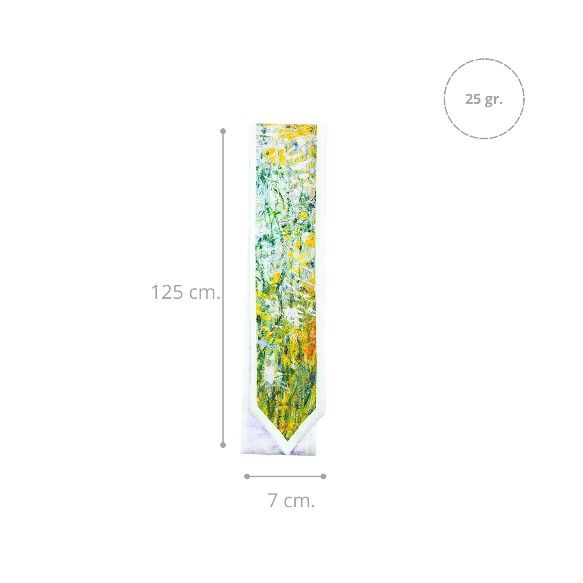 Pañuelo Twilly de Seda Para Cabello y Cuello Van Gogh