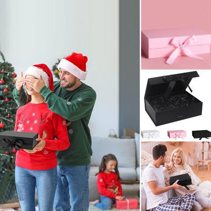 Caja Para Regalos M Negro