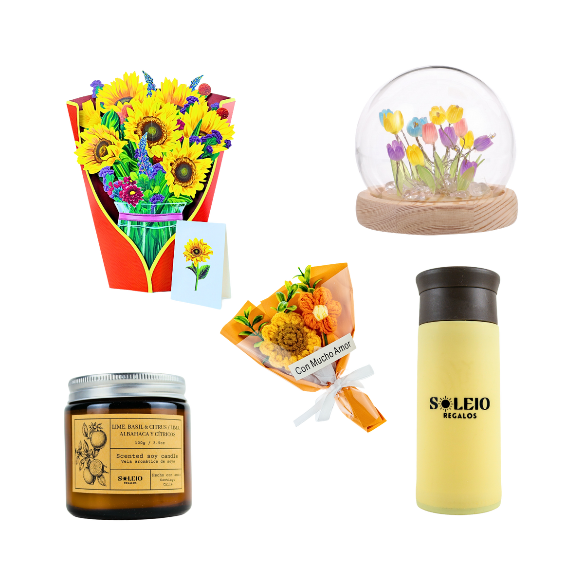 Giftbox Para Ella - Flores Amarillas