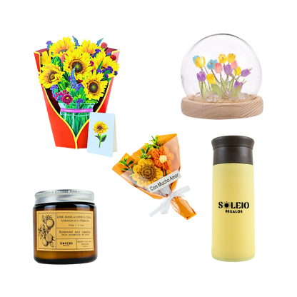 Giftbox Para Ella - Flores Amarillas