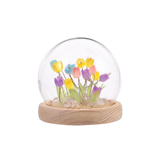 Lampara Led Tulipanes Multicolor