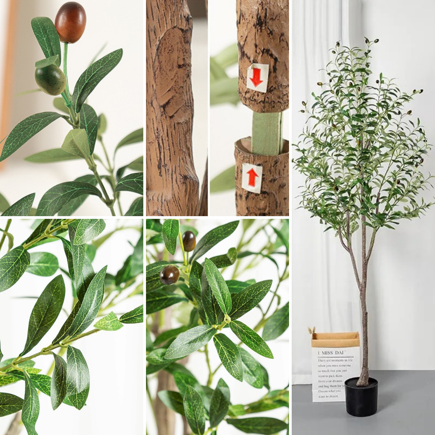 Olivo Artificial Decorativo Grande