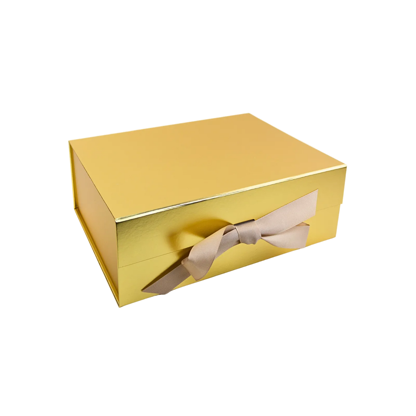 Caja Para Regalos L Dorada