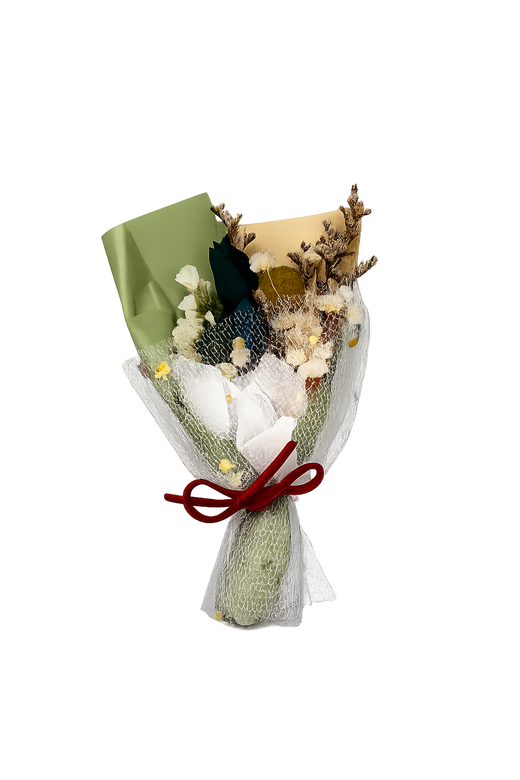Ramo de Flores Eternas Bouquet Verde