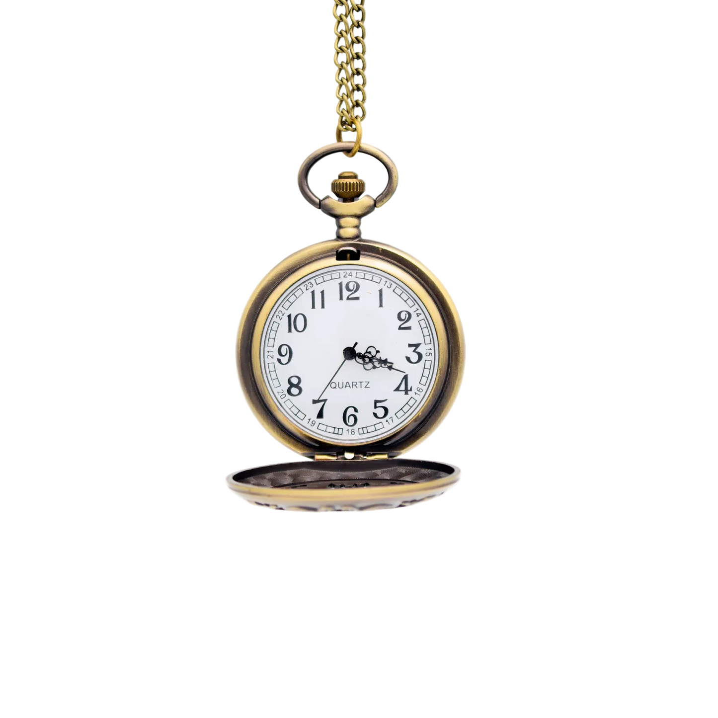 Reloj De Bolsillo Metálico Retro Dad