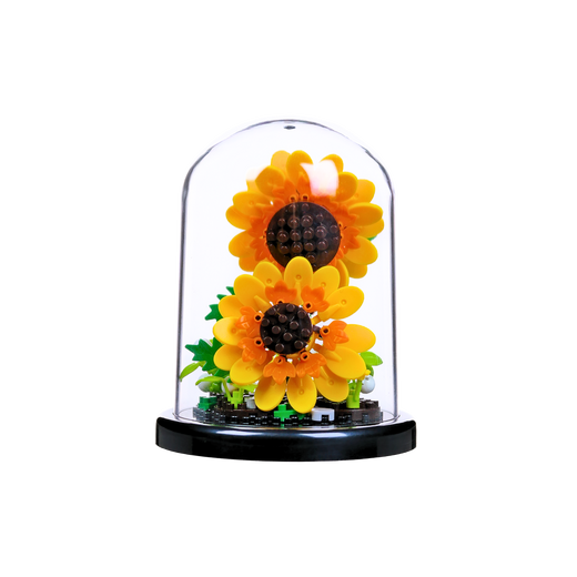 Juguete De Bloques De Construcción Girasol DIY