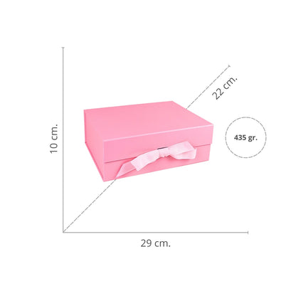 Caja Para Regalos M Rosado