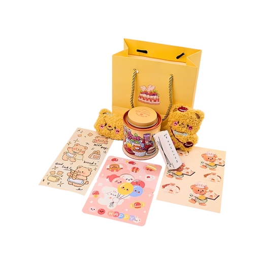 Caja De Regalo Con Diseño Cute