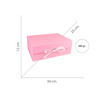 Caja Para Regalos XL Rosado