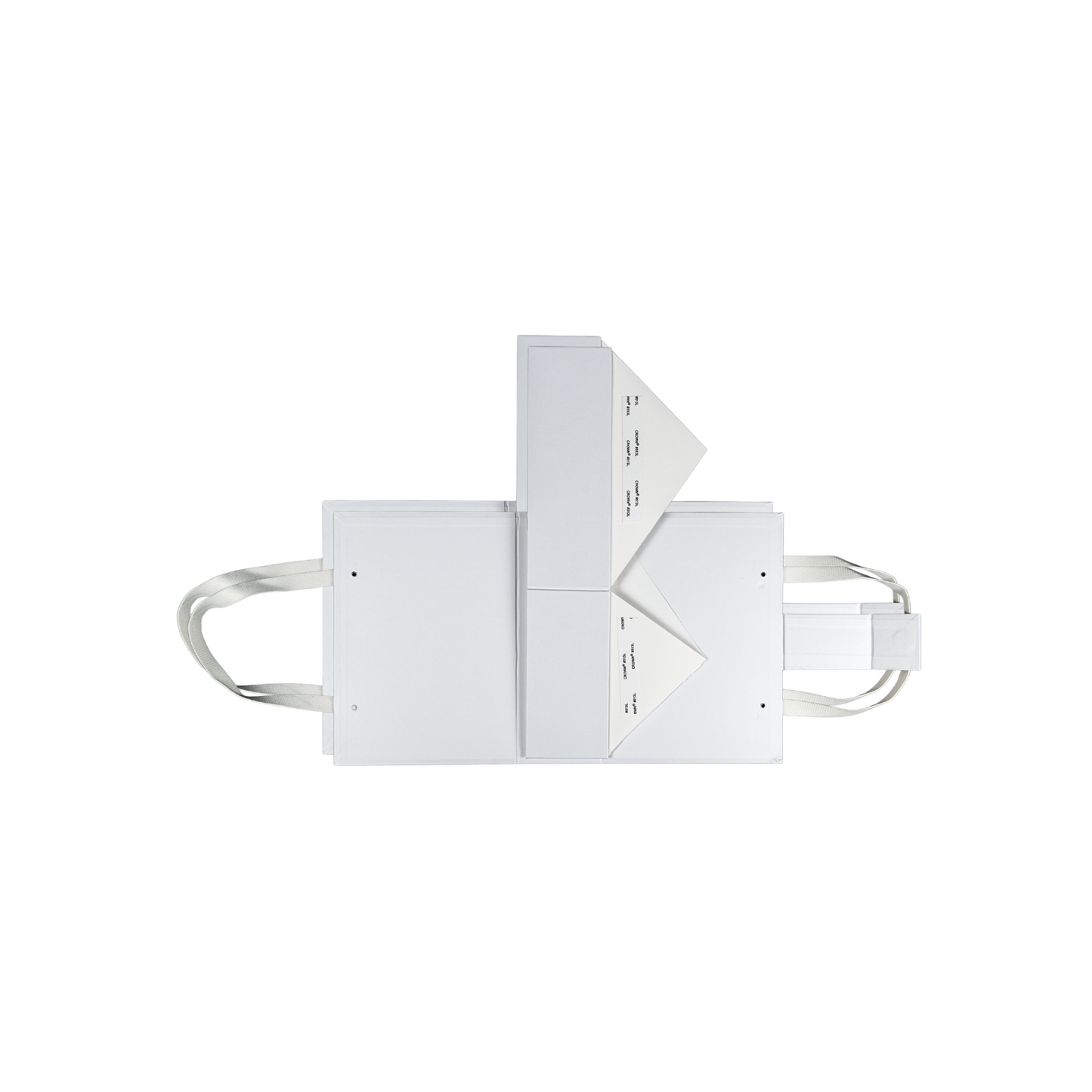 Caja Para Regalos con Asas M Blanco