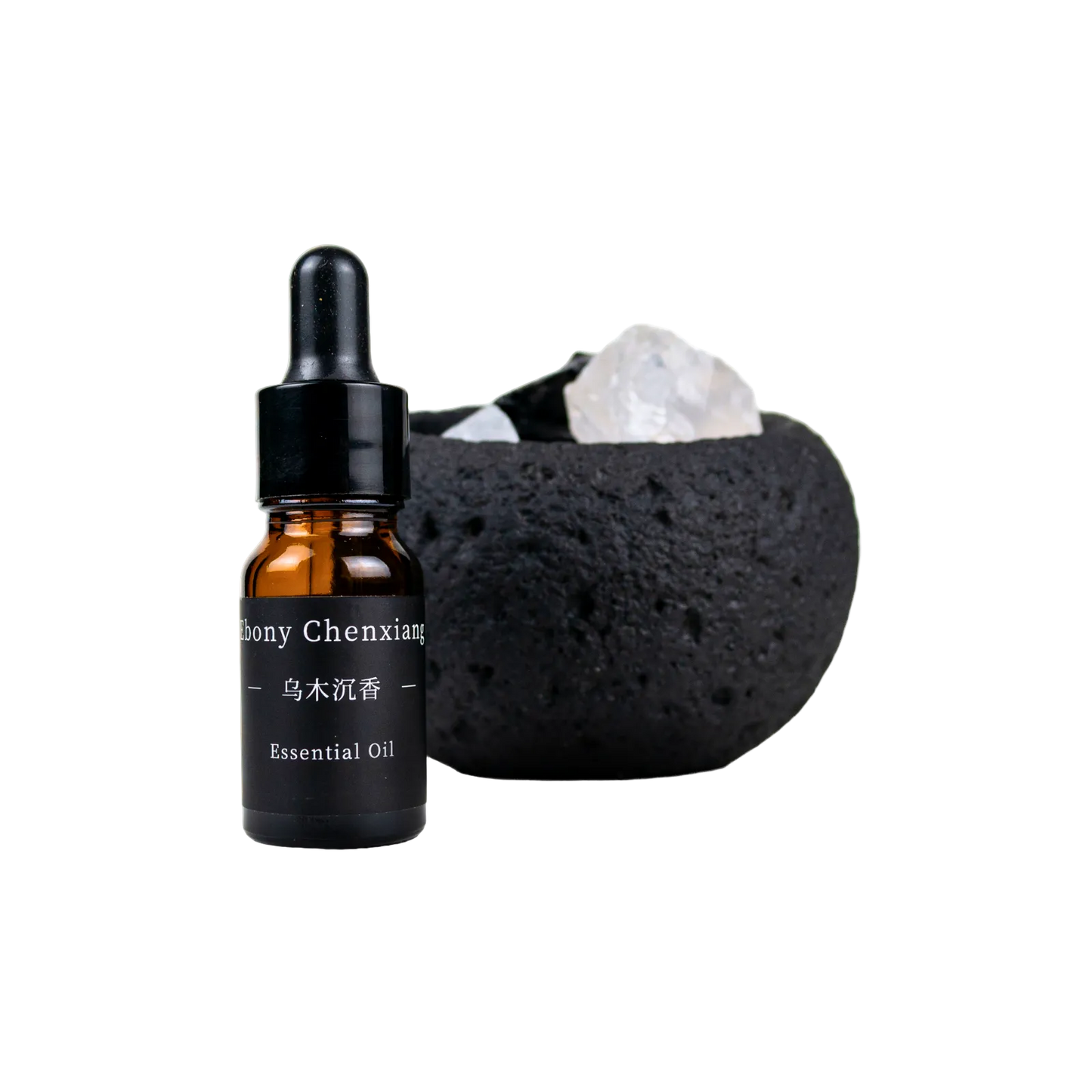 Difusor Aromático Piedra Volcánica Y Cuarzo