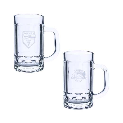 Set 2 Vasos Shop Cervecero Chile