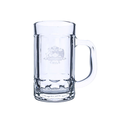 Set 2 Vasos Shop Cervecero Escudo y Patagonia Chile 425 ml