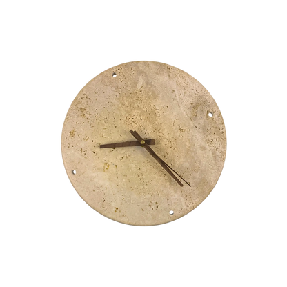Reloj de Pared LED de Piedra Natural