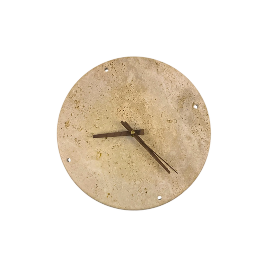 Reloj de Pared LED de Piedra Natural