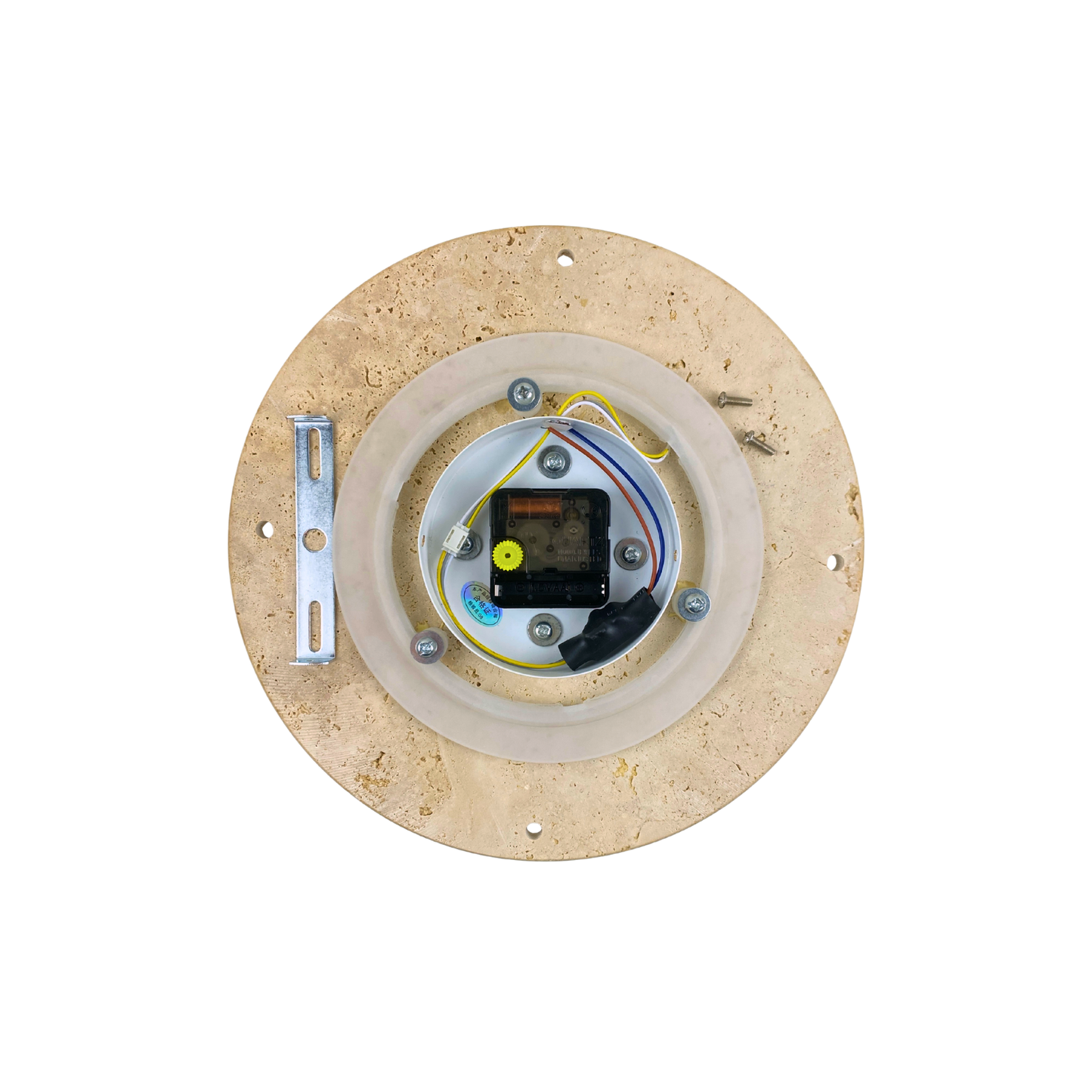 Reloj de Pared LED de Piedra Natural
