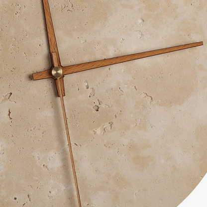 Reloj de Pared LED de Piedra Natural