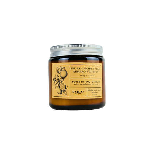Vela Aromática De Soya