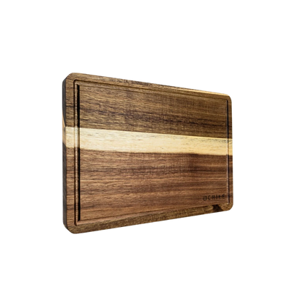 Tabla de Picoteo y Corte Madera de Acacia Chile Souvenir