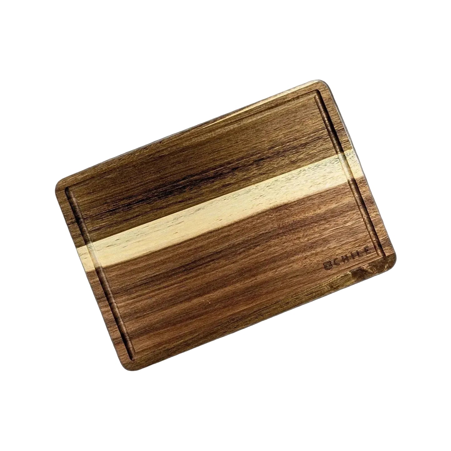 Tabla de Picoteo y Corte Madera de Acacia Chile Souvenir